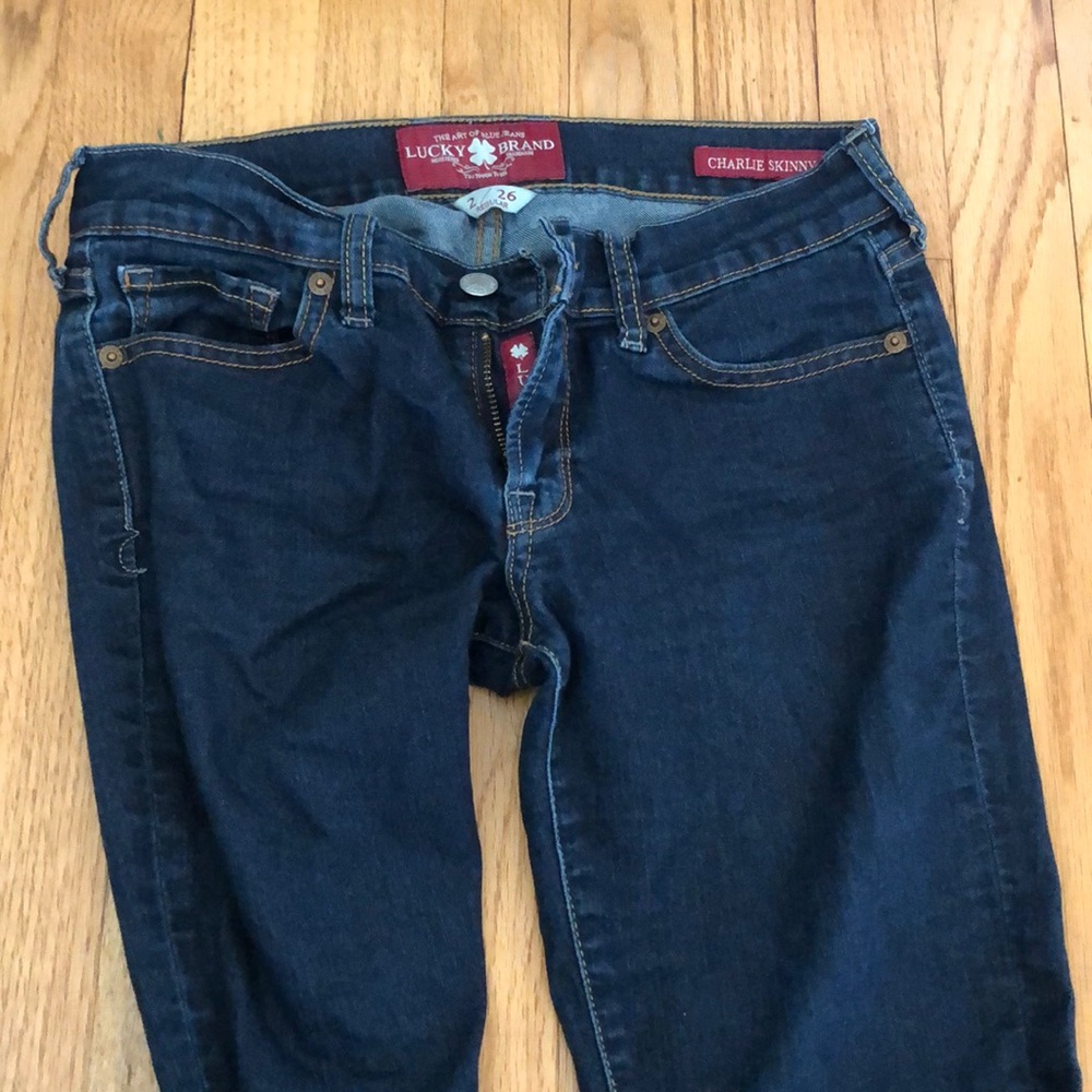 Lucky brand skinny jeans size 2